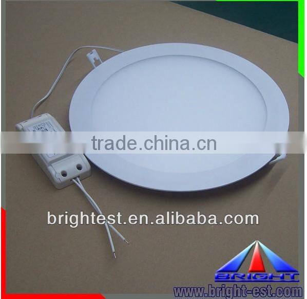 SMD3528 white ultra thin led panel light round 7w