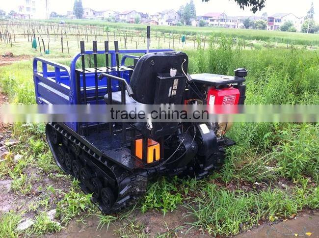 1ton load weight mini diesel tracked carrier