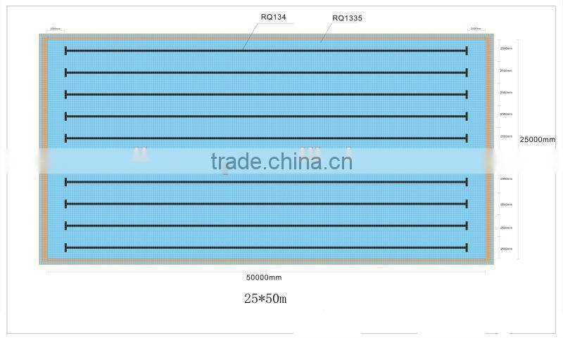 good decorative porcelain ceramic tile angle design for swimming pool