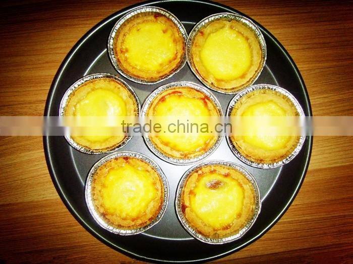 disposable aluminium foil food containers Egg tarts cup cake moulds manufacture