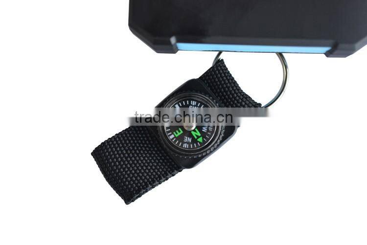 New arriving!!2016 Original developed waterproof Dual USB port 10000mAh solar power bank charger for mobile phone