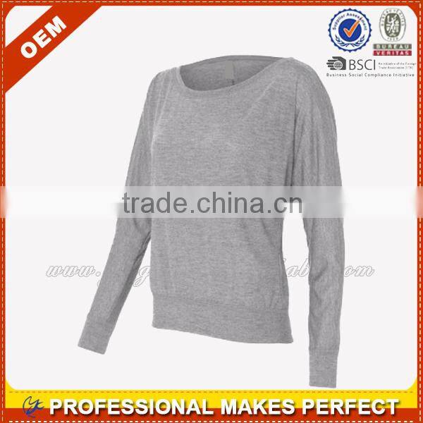 Round Neck Fashion Batwing Sweater