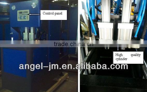 4 bottles one time PET bottle blow moulding equipment for bottled drinking water factory