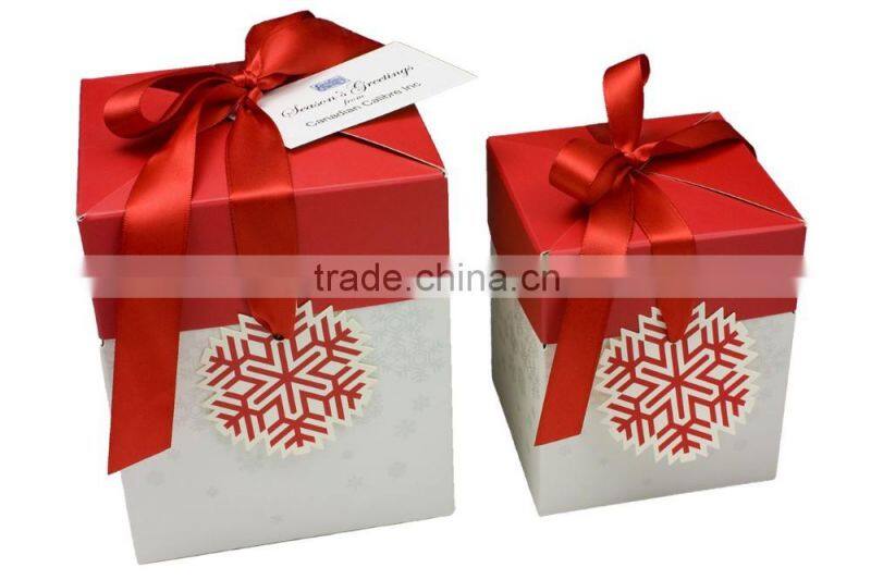 fancy paper gift box with lid