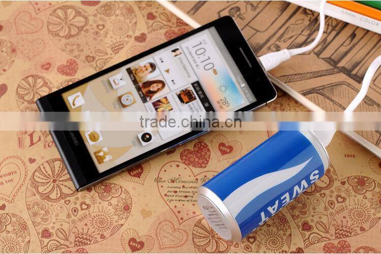 Smart Creative Mini Coke Cans Portable USB Power Bank Charger Best Corporate Gifts