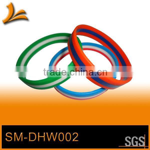 SM-DHW008 Camouflage silicone wristband