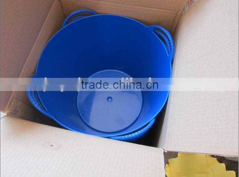 Flexible PE garden storage buckets,All purpose trug,REACH