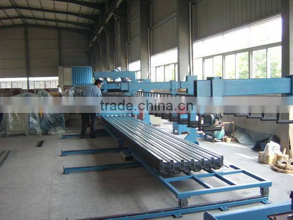 0.8-1.0mm steel composite floor decking sheet machine price