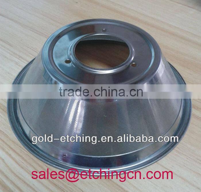 Top quality stainless steel strainer basket of juicer parts