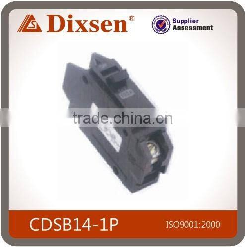 CDSB13 1P black micro circuit breaker