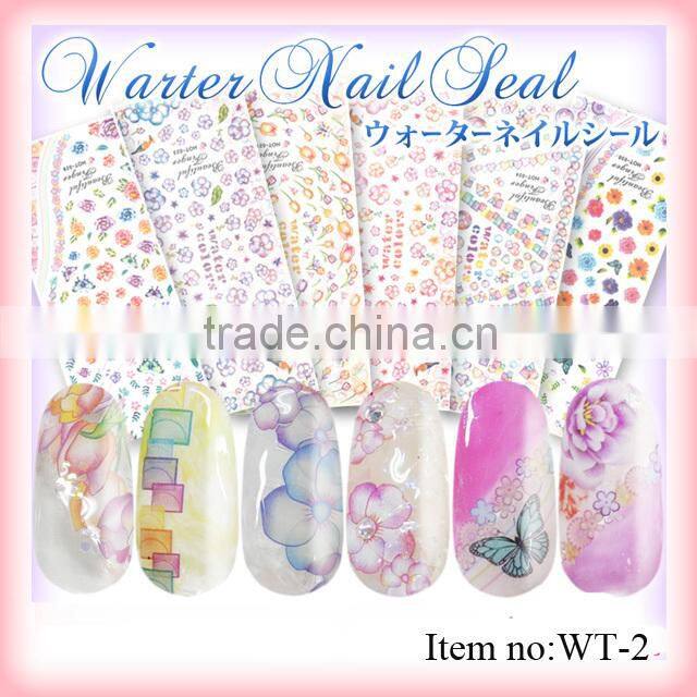 Safe Non-toxic Girls Nail Art sticker New Product Hot Selling