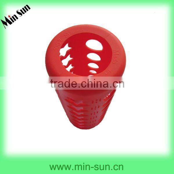 Heat Insulated Silicon Baby Feeding/Milk Bottle Cover