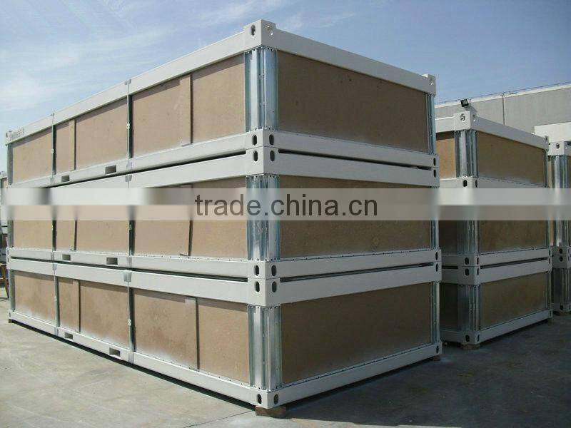 American style prefabricated sandwich panel container house for shop with ISO&B.V. certifacte