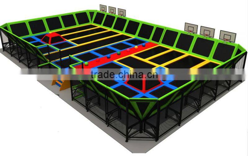 Large trampolines for sale basketball trampoline playground indoor