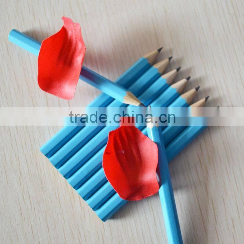 Promotion 3.5" hexagonal shape 2.0mm HB lead Golf pencil ( HB wooden pencil ) sharpened