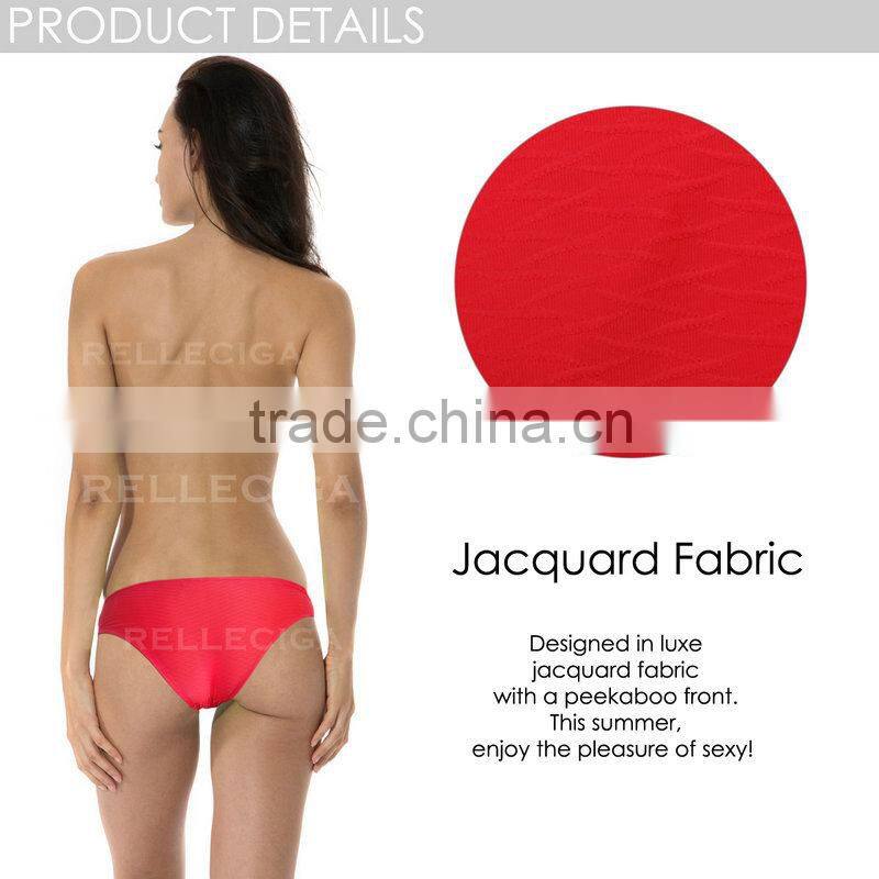 2016 Bandeau Bikini swimwear with Removable Halter Straps