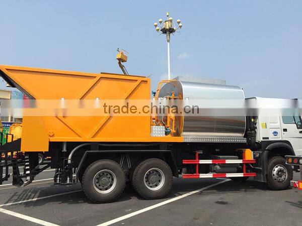 6x4 Sinotruck howo synchronization gravel surface vehicles