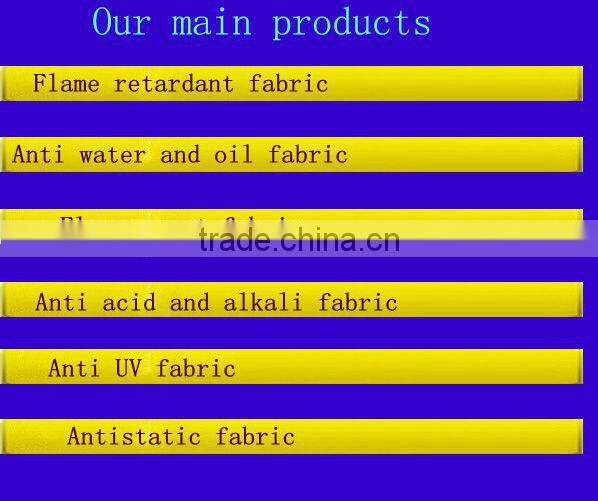 Permanent fireproof fabric for Inherent Fireproof clothes