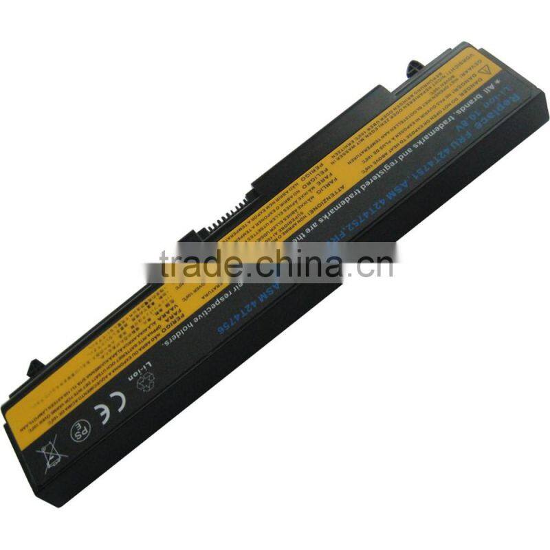 11.1V 4400mAh laptop battery for Lenovo sl410/t450 ThinkPad E40 E50 T410 T510 battery