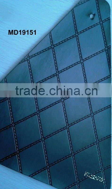 PVC artificial leather for making bags sofa car seat and decoration