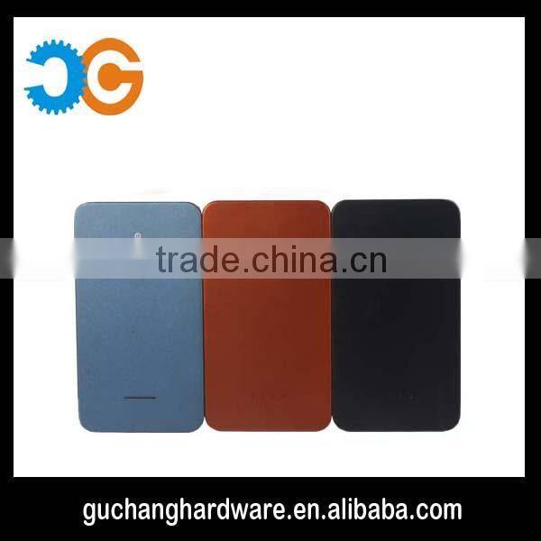 hardware manufacturer directly customized aluminum metal parts for portable chargers, portable charger shells