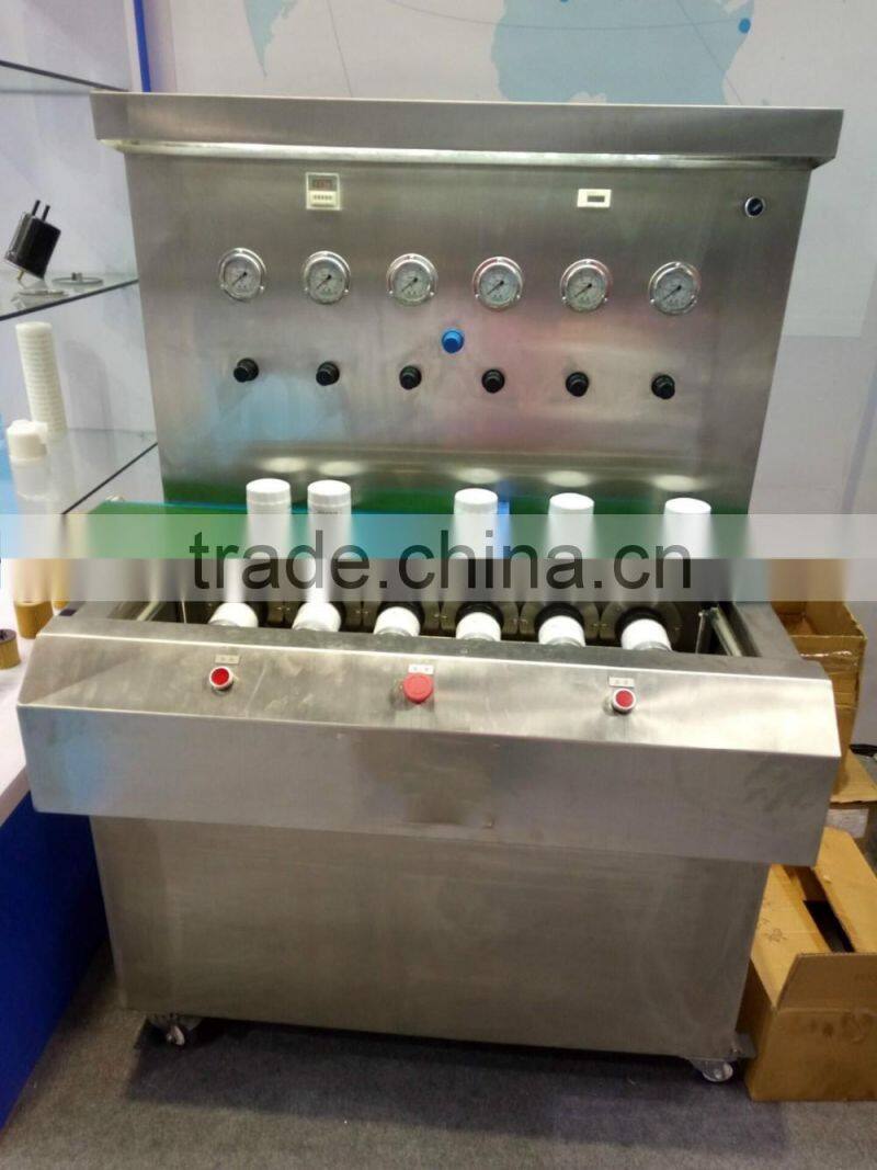 Oil Filter Leakage Testing Equipment with Six Working Stations