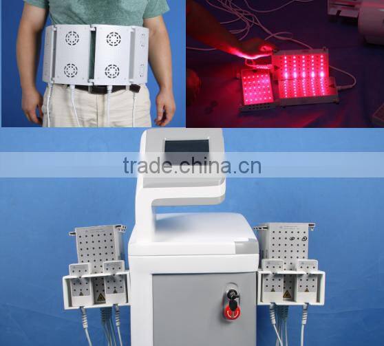 Powerful 350mw mitsubishi diode laser / lipo laser fat removal equipment / cold laser weight loss machine for SPA