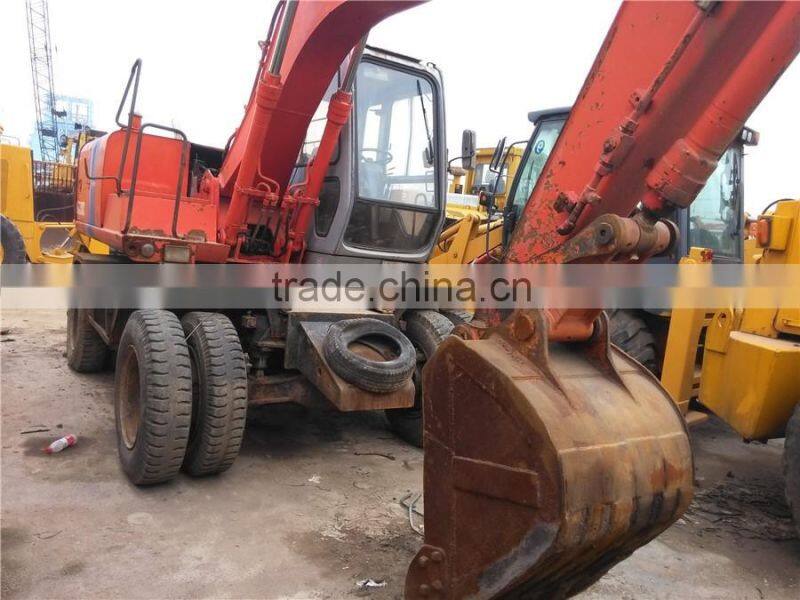 Used Hitachi EX100WD-2 Wheel Excavator Hitachi EX100WD