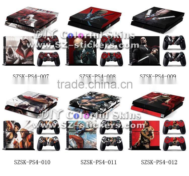 alibaba express custom sticker skin for ps4 vinyl football for ps4 console skin sticker for ps3