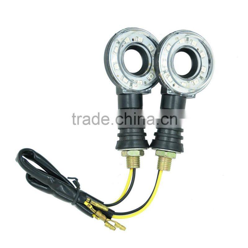 Easy install 2W 12V 9-SMD LED Green Waterproof Motorcycle fog lights Turn Signal Lights