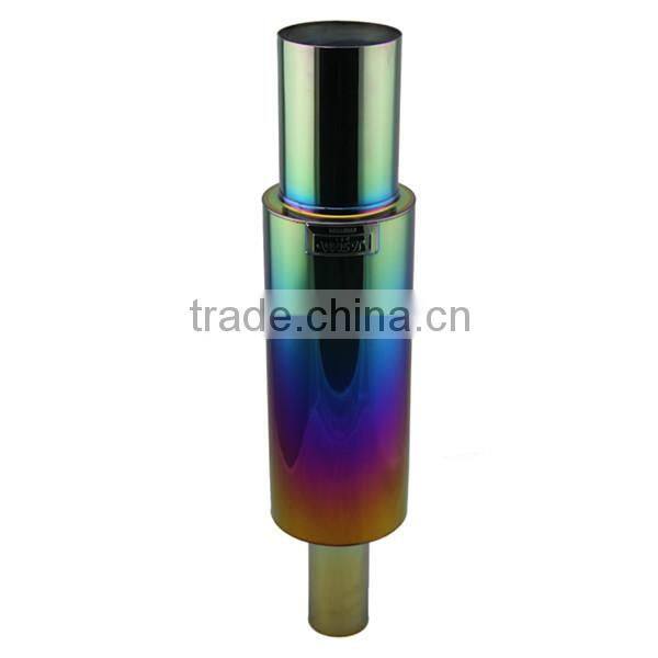 hot selling sports car colorful exhaust muffler pipe made in china