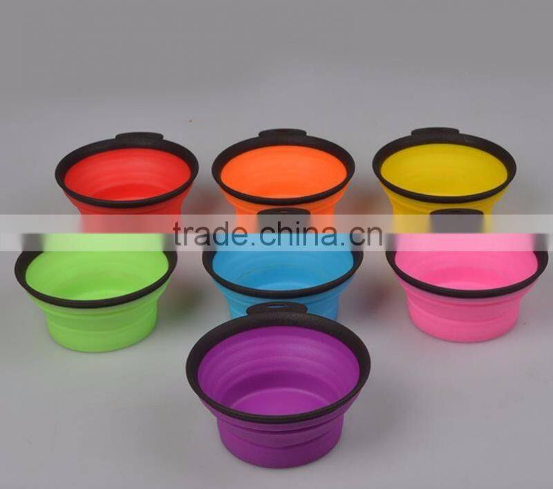 Folding pet bowl