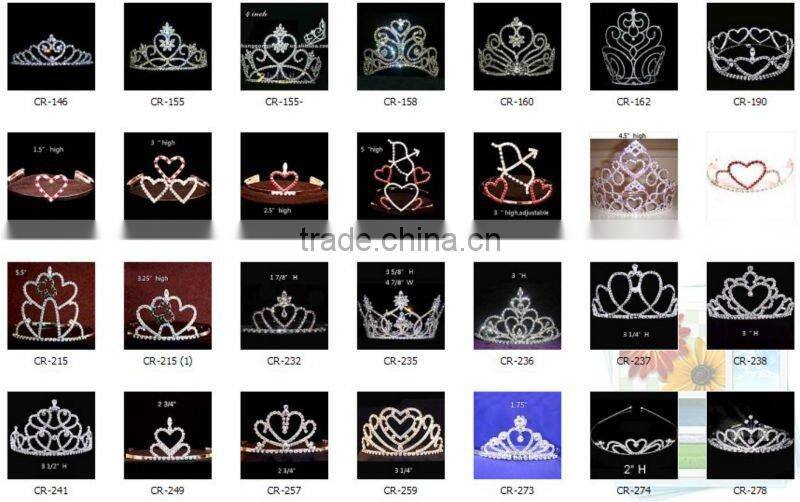 cute bear family tiara with butterfly sweet candy crown set