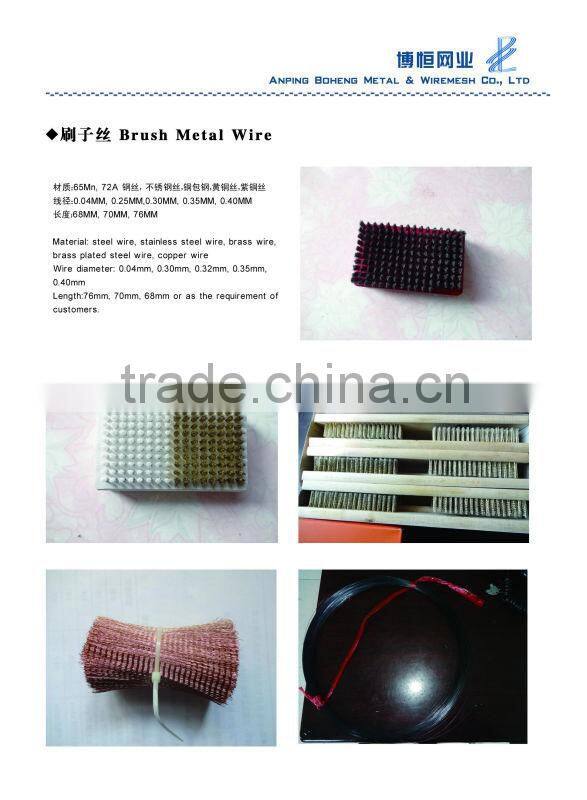 Good Sales!!High Quality Metal Wire for Brush (Factory)