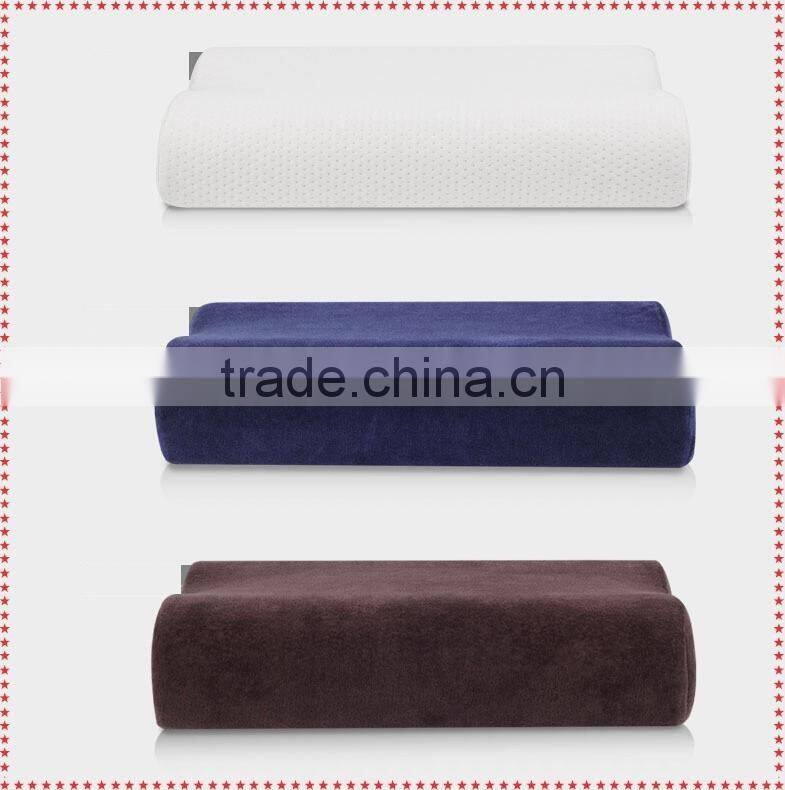 100% polyester memory foam pillow forchina facotry memory foam pillow LS-P-017-b medicated pillow
