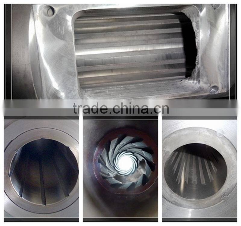 50/103 Bimetallic Conical Twin Screw Barrel for plastic extruder