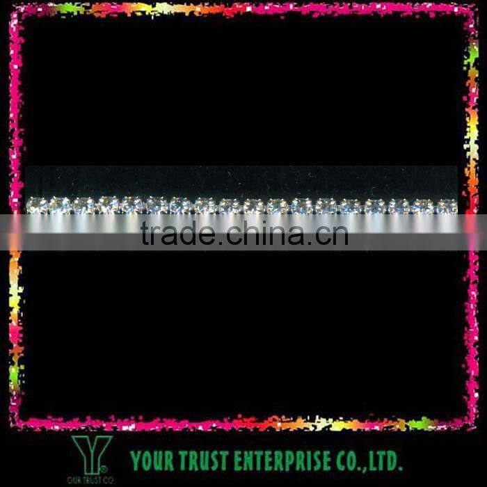 Wedding Bridal Flower 3MM Crystal RhinestoneTrimming for Dress