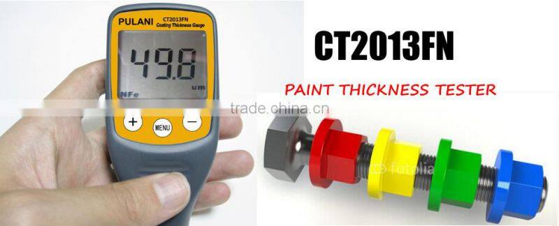 Digital handheld Coating Thickness Gauge meter Fe/NFe 2 in 1