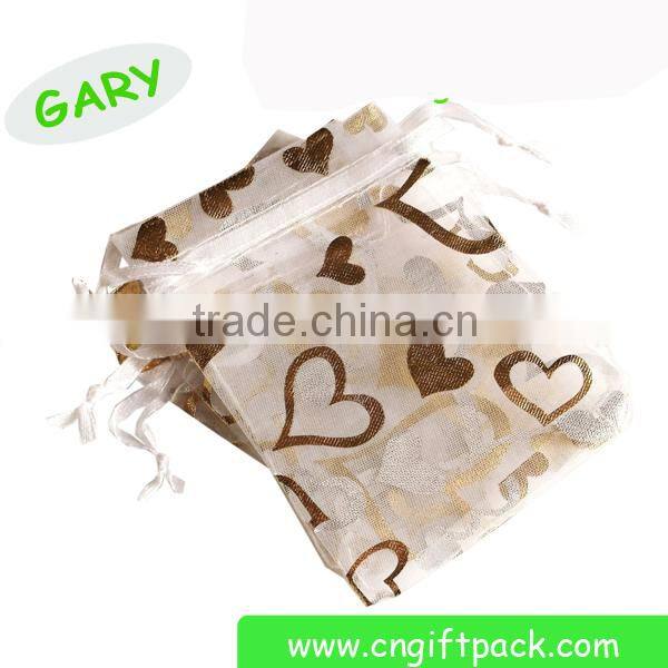 custom plain organza black gift bag wholeasles