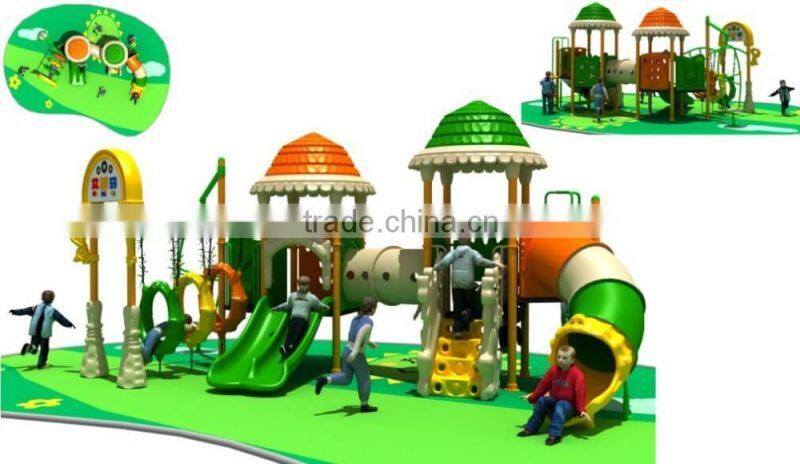 Outdoor Plastic Playground Equipment Supplier