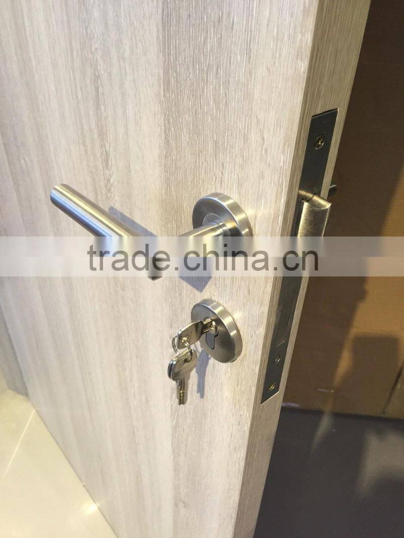 Hotel Melamine Faced MDF Panel Door, Economic Laminated Melamine Flush Door