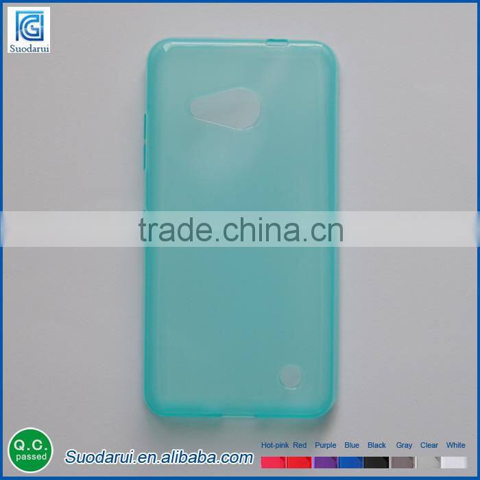 2015 New product tpu cover silicone transparent back case for microsoft nokia lumia 550