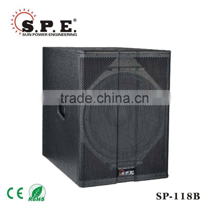 spe audio LS2500 1200W dual 15 subwoofer