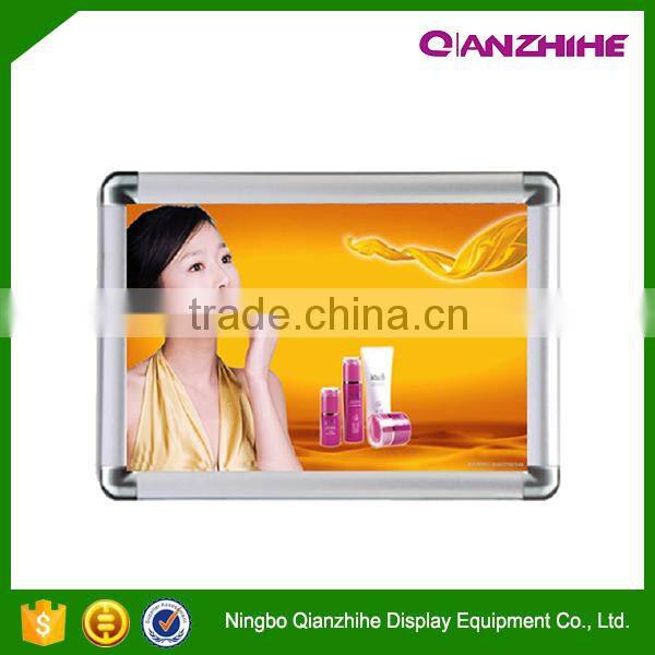 32mm aluminum profile round corner wall mounted picture snap frame