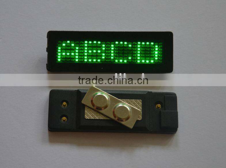 Mini LED name board, LED name badge