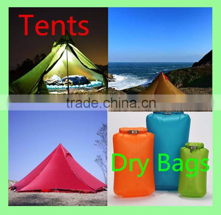 Supply 20D*30D Nylon Diamond Ripstop PU/Silicone 5,000mm for Dry Bag,Tent,Tarp,Raincoat, Backpack cover
