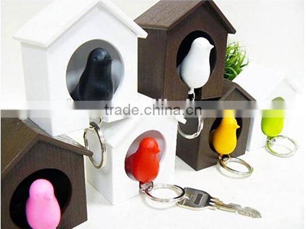 Nice Birdhouse Love Bird Keychain Wedding Door Gift