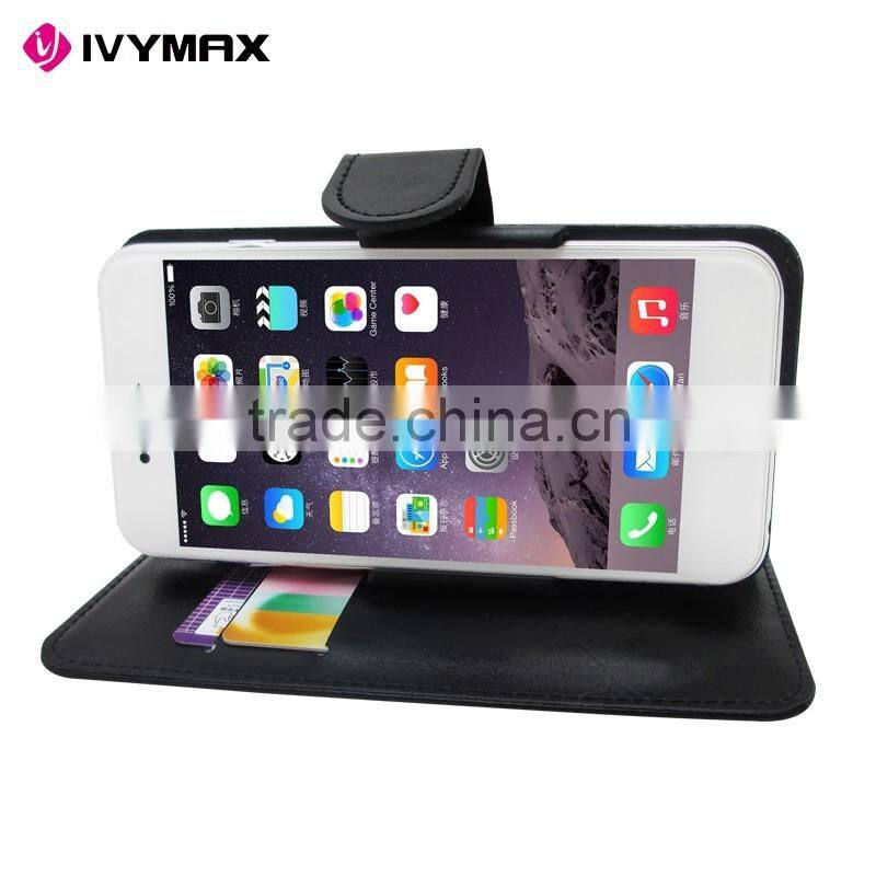 New arrival unique design leather universal flip phone case