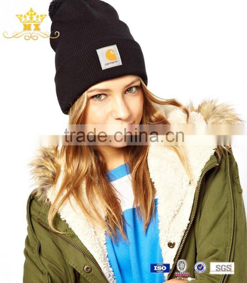 wholesale custom crochet beanie knit winter hat