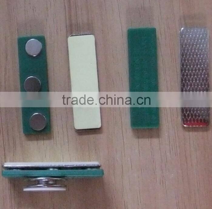 ABS plastic magnetic badge